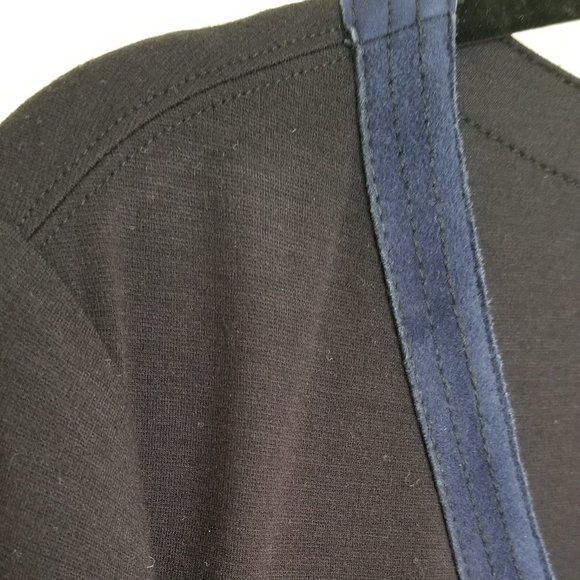 Tory Burch Black and Blue Dress - Picture 4 of 5